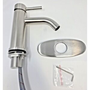 Danska Modern Bathroom Faucet Satin Single Handle One-Hole DK US B01 SP NIB